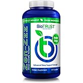 BioTRUST Zen-Zzz, Non-Habit-Forming Sleep Support Supplement — Melatonin, L-Theanine, Glycine, Magnesium, Lemon Balm, Passion Flower, Chamomile — 60 Capsules