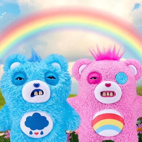 Fuggler Care Bears Plush 9" (Cheer Bear)