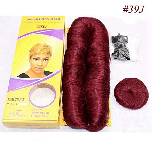 Hair Extension 27 Pieces Bump Weave Hair With Closure Short