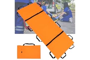 Japard Portable Transport Stretcher with 12 Rubber Handles & Carrying Bag – Dog Stretcher & Gurney, Patient Animal Mover for Outdoor Emergency Casualty Evacuation (1 pc)