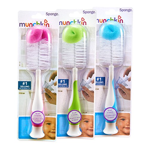 Munch Sponge Bottle Brush Size 1 Eac Munchkin Sponge Bottle Brush 1/Pack