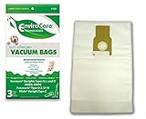3 Kenmore 50688 5069 50690 HEPA Allergen Upright Vacuum Cleaner Bag Miele, Sanyo, Sears, Whispertone, Progressive, Intuition, PowerHouse, Compact Canister, Panasonic Type U20E U2 U10 Performax, MC-E40 50, 5068, 205068, 20-5068, 5069, 205069, 20-5069, 50690, 2050690, 20-50690, Miele 5294741, Type Z, U-10, U2 U20E MC-117PF, 42-104, AMC-B1EP, Sanyo Type PU-1, SC-PU 110 SC-PU1