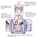 MelodySusie Premium Hanging toiletry bag, Large Travel Cosmetic, Toiletries, Makeup, Brushes Bag, Waterproof Portable Bathroom and Shower Organizer Kit for Women and Men