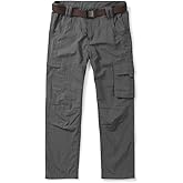 OCHENTA Men & Boys' Quick Dry Cargo Pants for Outdoor Hiking Camping Fishing