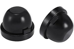 KOOMTOOM 83mm Rubber Housing Seal Cap Dustcover for Headlight, Headlight Dust Cover Housing Cap for F150,Pack of 2