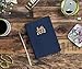 Orange Circle Studio 17-Month 2018 Medium Leatheresque Weekly Agenda, Hello Navy