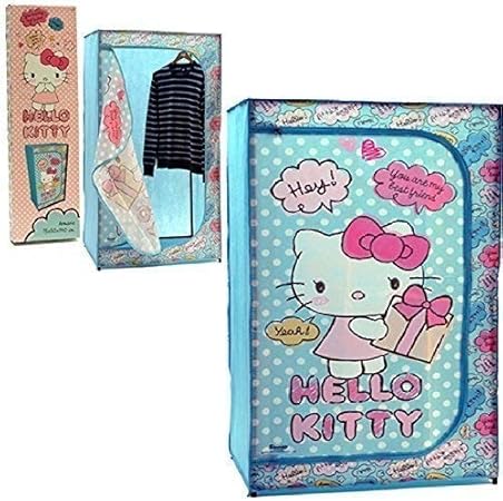 Hello Kitty Girls Clothes Shoes Wardrobe Bedroom Furniture Storage Organiser Amazon Co Uk Diy Tools