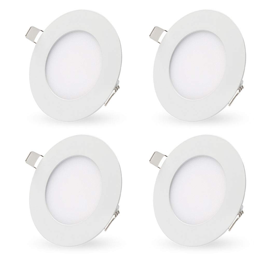 LED Recessed Lighting Retrofit, 4inch 7 Watt 6000K Daylight White