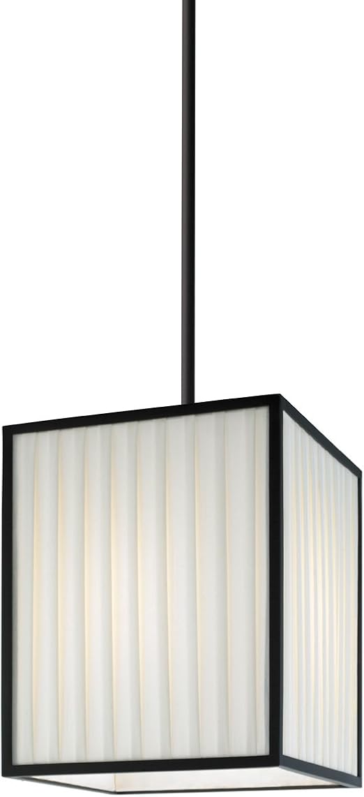 Amazon Sonneman 4511 1つ10 ダウンライト照明キューブペンダントwithシルクキューブシェードf 4511 25 1 Sonneman ペンダントライト