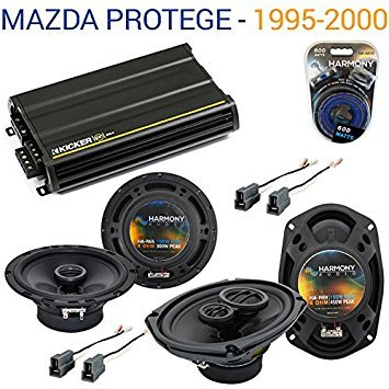 Harmony Audio Mazda Protege 95 00 Oem Speaker Replacement Harmony R65 R69 Cx300 4 Amp Amazon In Car Motorbike