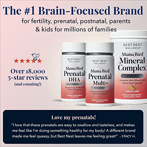 Mama Bird Prenatal Vitamin, Methylated Prenatal Vitamins, Organic Blend