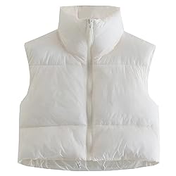 Kissonic Women's Padded Down Vest Puffer Stand