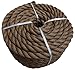 YM CR101 Twisted Polypropylene Rope, 1/2-Inch by 50-Feet, Brown