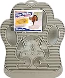 Omega Paw Paw-Cleaning Litter Mat, Tan