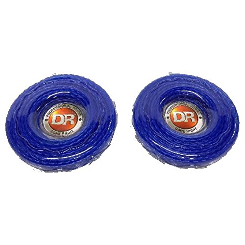 DR Qty 2 Walk Behind 2 Wheel Trimmer Mower 175 mil Braided Blue Line Cord Twine 196601