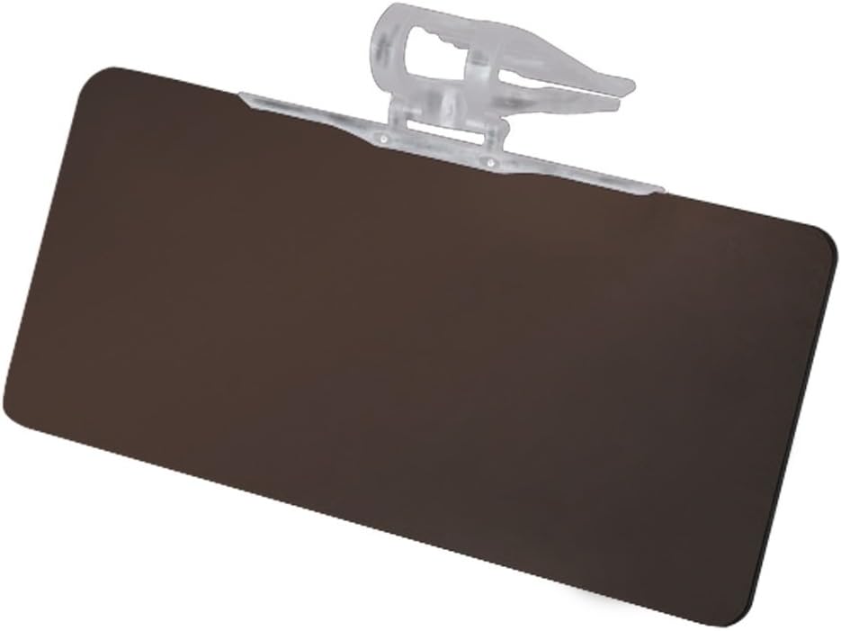Car Sun Visor Extender - Tinted Windshield Sun Visor Clip for Cars & Trucks Daytime Visor - Anti-Glare UV Protection Car Visor from HashiTek