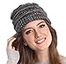 Brook + Bay Cable Knit Beanie Winter Hat for Women - Warm, Chunky, Soft Stretch, Thick & Cute Knitted Caps for Cold Weather