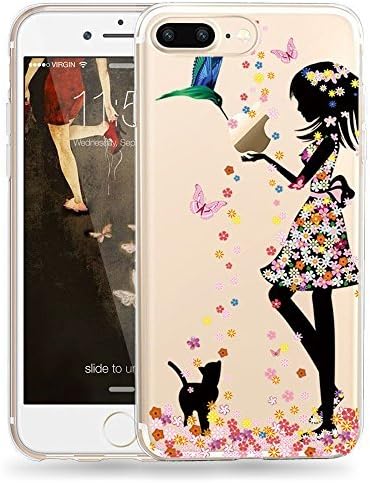 iPhone 7 plus case;A-store iPhone 7 plus Girl pattern Protective Case with Soft TPU Cover Scratch Resistant Cover Case for iPhone 7 plus 5.5"