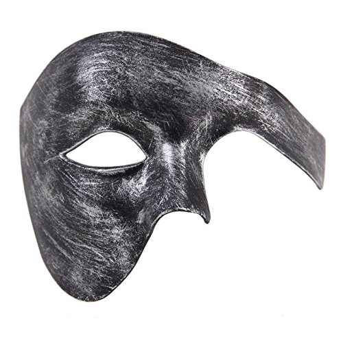 Eyes Wide Shut Masquerade Costumes - Luxury Mask Men's Phantom of The Opera Masquerade Mask Vintage