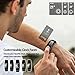 Lintelek Heart Rate Fitness Tracker Watch, Updated Activity Tracker with Multiple Sports Modes, IP67 Waterproof Touch Screen Smart Pedometer for Android and iOS Smart Phones