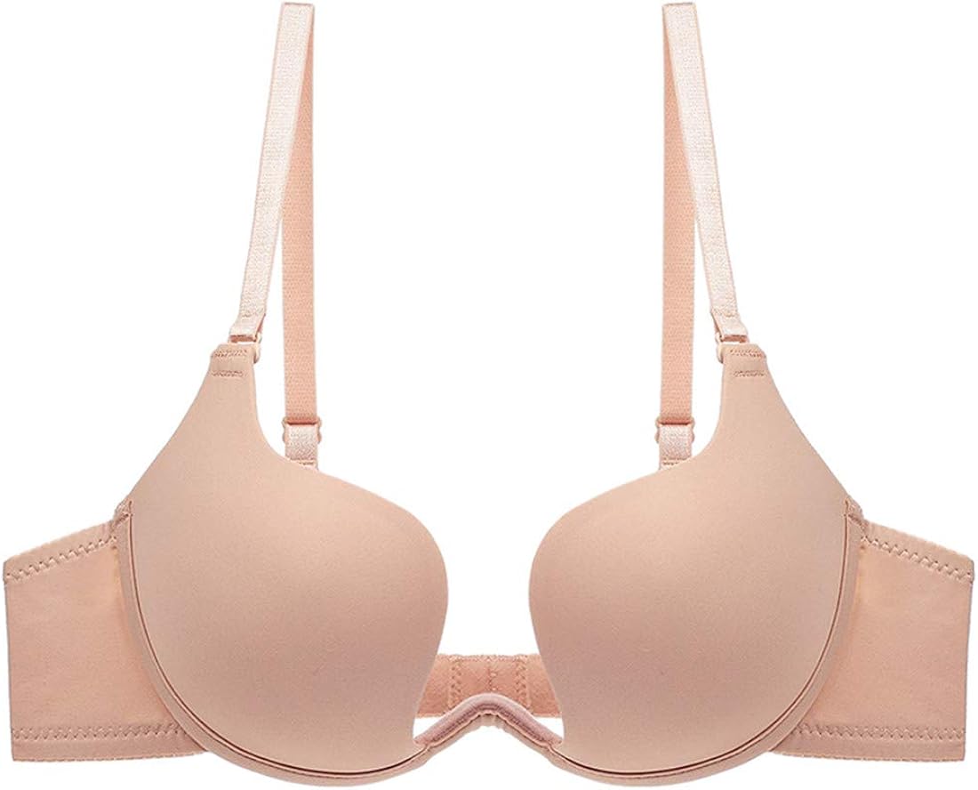 Deep plunge push up padded bra Clearance