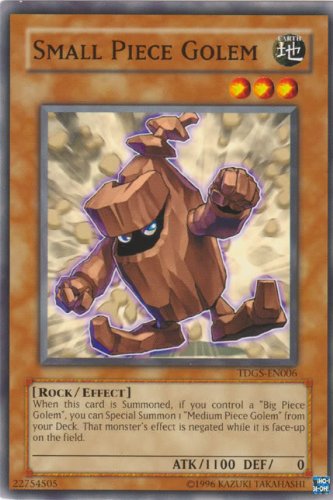 Yu-Gi-Oh! - Small Piece Golem (TDGS-EN006) - The Duelist Genesis - Unlimited Edition - Common