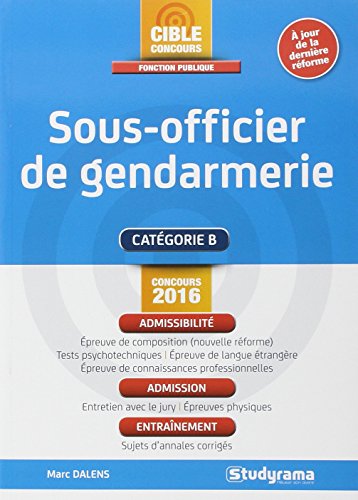 Sous-officier de gendarmerie