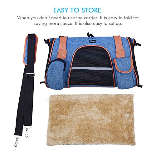 Premium-Pet-Carrier-Airline-Approved-Soft-Sided-for-Cats-and-Dogs-Portable-Cozy-Travel-Pet-Bag-Car-Seat-Safe-Carrier