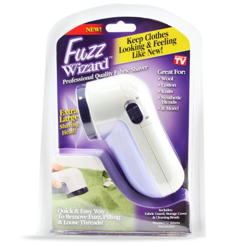 As Seen On TV Fuzz Wizard Professional Quality Fabric Shaver