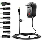 Belker 41W Universal 6V 9V 12V 15V 18V 20V 24V AC DC Adaptador Fuente de alimentación para electrónica doméstica Router Teléf