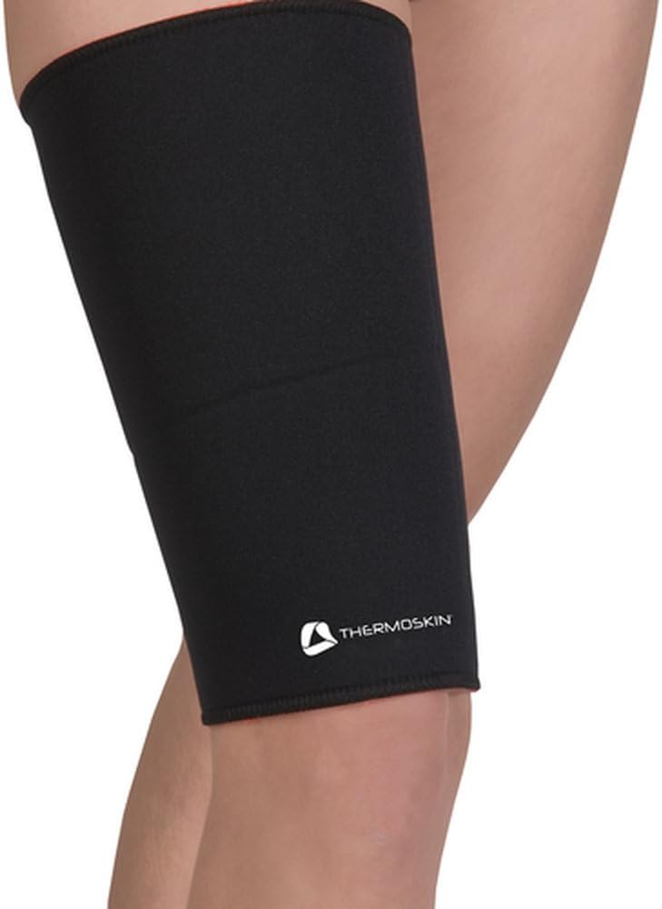 Tandem Sport Thermoskin Thigh/Hamstring Compression Sleeve, Large, Hot