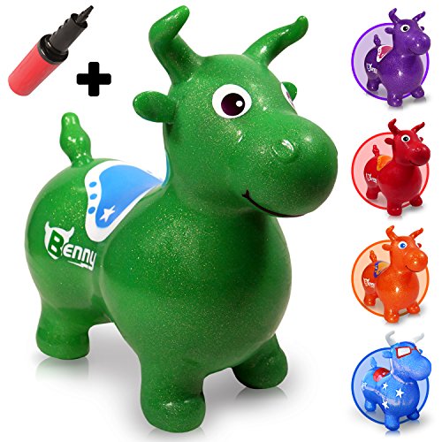 WALIKI TOYS Bouncy Horse Hopper, Pump Included (Benny the Jumping