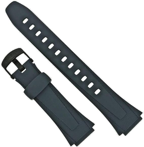 Original para Casio Repuesto Correa de Reloj 10183358 for Casio Reloj W-753-2AV