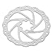 Kenda 4717592008746 Tektro 180mm Wavy Type Rotor w/Bolts, Silver