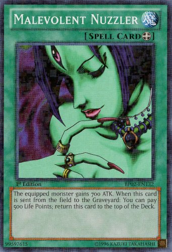 Yu-Gi-Oh! - Malevolent Nuzzler (BP02-EN132) - Battle Pack 2: War of the Giants - 1st Edition - Mosaic Rare