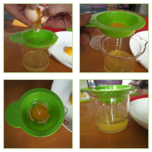 Tenta Kitchen Citrus Juicer Reamer with Handle and Pour Spout, Green (5 in 1) - Thumbnail 6