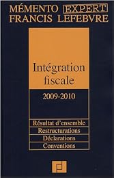 Intégration fiscale 2009-2010