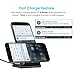 iPhone 8/8 Plus/X Wireless charger, ELEPHAS Fast Wireless charger 2 Coils Qi Quick Wireless Charging Stand for Samsung Galaxy Note 8, S8 Plus, S7 Edge, S6 Edge Plus, Note 5 Black (No AC Adapter)