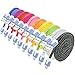 Micro USB Charger, Besgoods 10PCS Long (2m/6ft) Colorful High Speed Fast Durable Nylon Braided Micro USB Charging Data Cable for Android, Samsung Galaxy S6 Edge/Note 5, HTC, LG, and More
