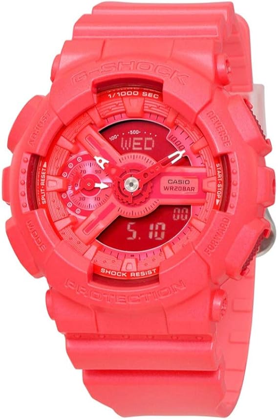g shock bright red