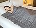 YnM Weighted Blanket (22 lbs, 60''x80'', Queen Size), Premium Cotton & Glass Beads Gravity 2.0 Heavy Blanket, Great Sleep Therapy for People with Anxiety, Autism, ADHD, Insomnia or Stress