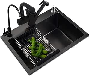 XHCP Fregaderos de Cocina Fregadero de Acero Inoxidable con diseño de