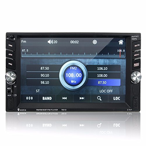 Car radio mp5 player, m.way 6.6 inch touch screen 2din …