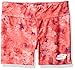 Skechers Big Girls' Sport Active Compression Short, Fiery Coral, Medium