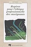 Image de RepÃ¨res pour l'Ã©thique professionnelle des enseignants (French Edition)