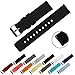 BARTON Quick Release Silicone - Choose Color & Width (16mm, 18mm, 20mm or 22mm) - Soft Rubber Watch Bands