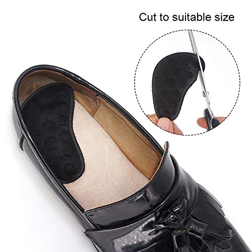 Dr. Foot's Supination & Over-Pronation Corrective Shoe Inserts, Medial & Lateral Heel Wedge Insoles for Foot Alignment, Knee Pain, Bow Legs, Osteoarthritis - 3 Pairs (Black) - Thumbnail 7