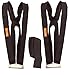 Shoulder Dolly Moving Straps - Lifting Strap for 2 Movers - Move, Lift, Carry, And Secure Furniture, Appliances, Heavy, Bulky Objects Safely, Efficiently, More Easily Like The Pros - Essential Moving Supplies - LD1000 primary