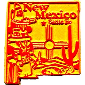 New Mexico Santa Fe Fridge Magnet