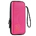 Faylapa Carrying Case Compatible with Graphing Calculator TI-83 Plus TI-84 Plus CE TI-89 Storage Travel Protective Pouch Pink